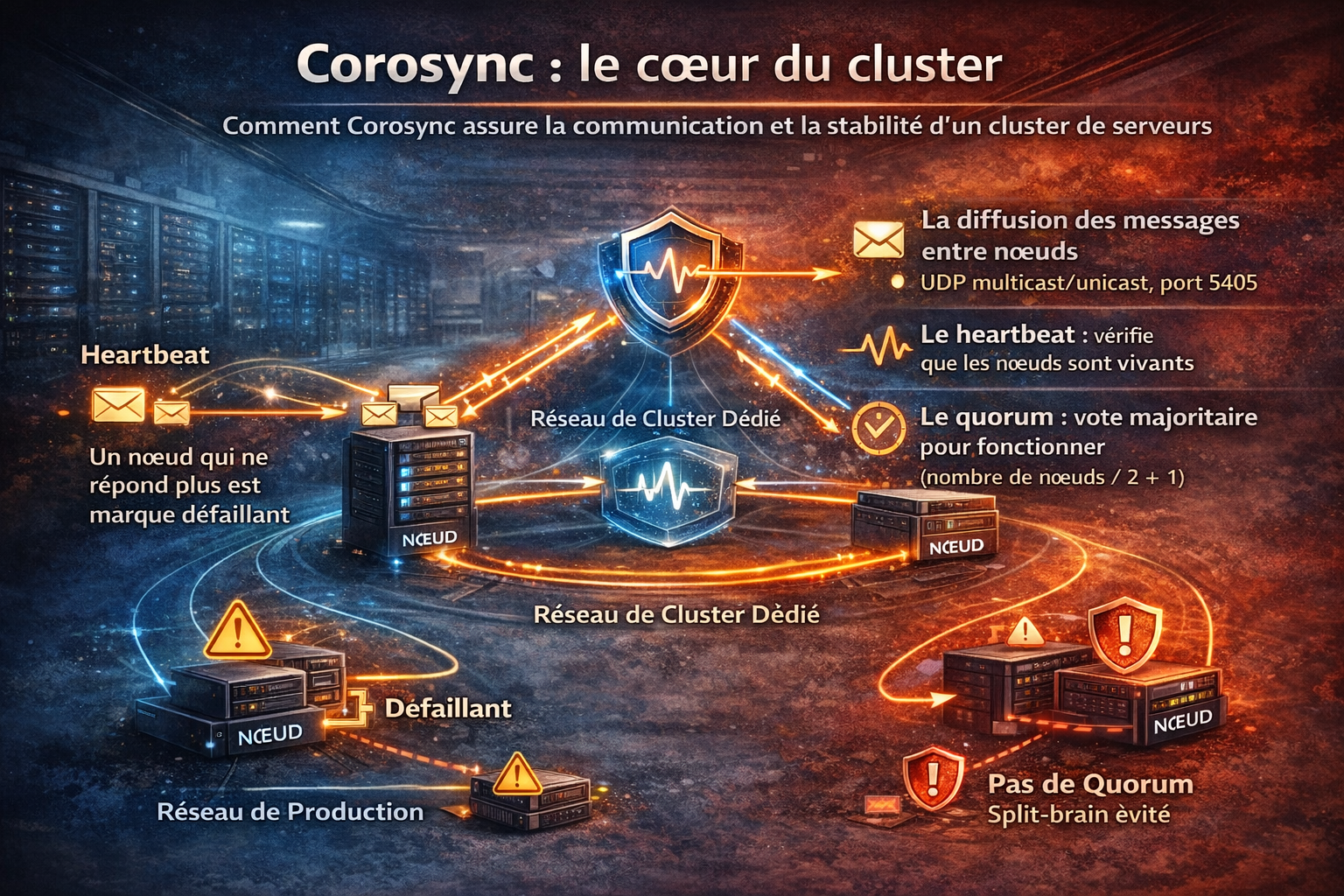 Corosync dans Proxmox